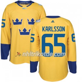 Schweden Trikot Erik Karlsson 65 2016 World Cup Gold Premier - Herren